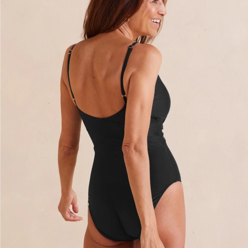 Chic Black One-Piece Swimsuit from Summersalt.